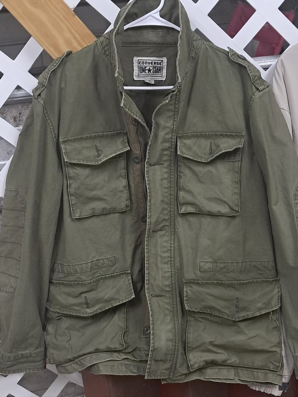 Converse Olive Green Military Field Jacket